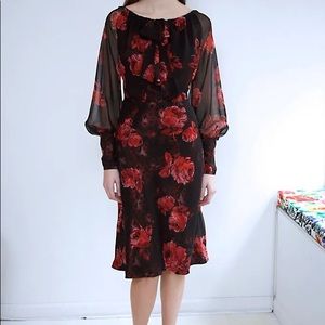 Tuleh silk dress